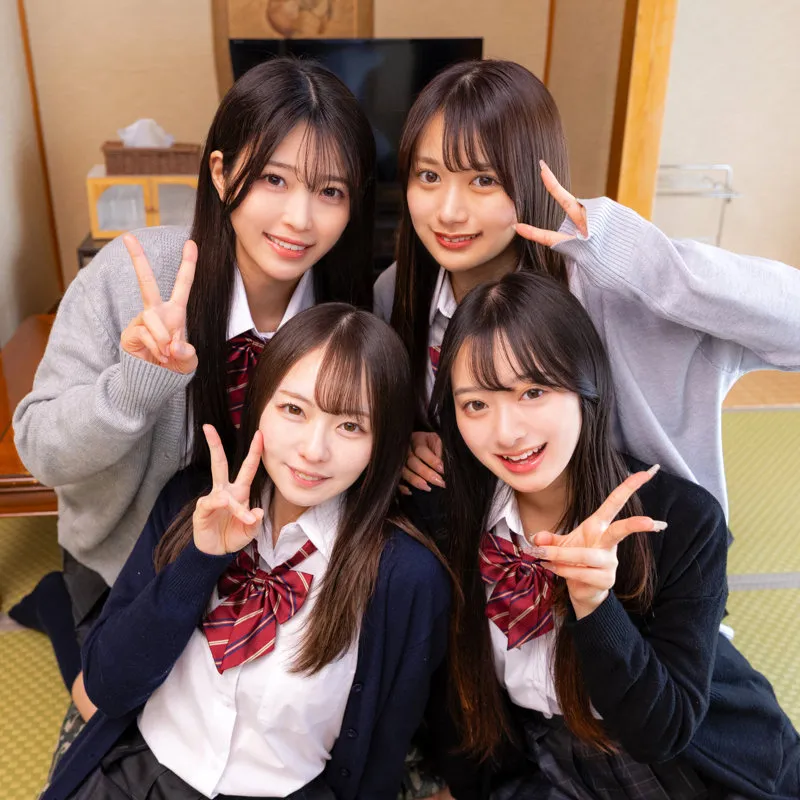 かりん＆めいさ＆かほ＆あおい（deaa040｜電影シロウト-青春-）のサンプル画像2