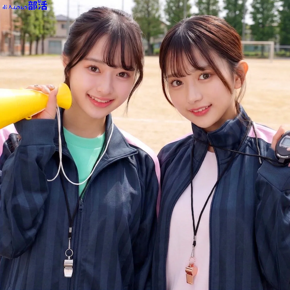 かりんちゃん＆かほちゃん（smub132｜素人ムクムク-部活-）のサンプル画像1